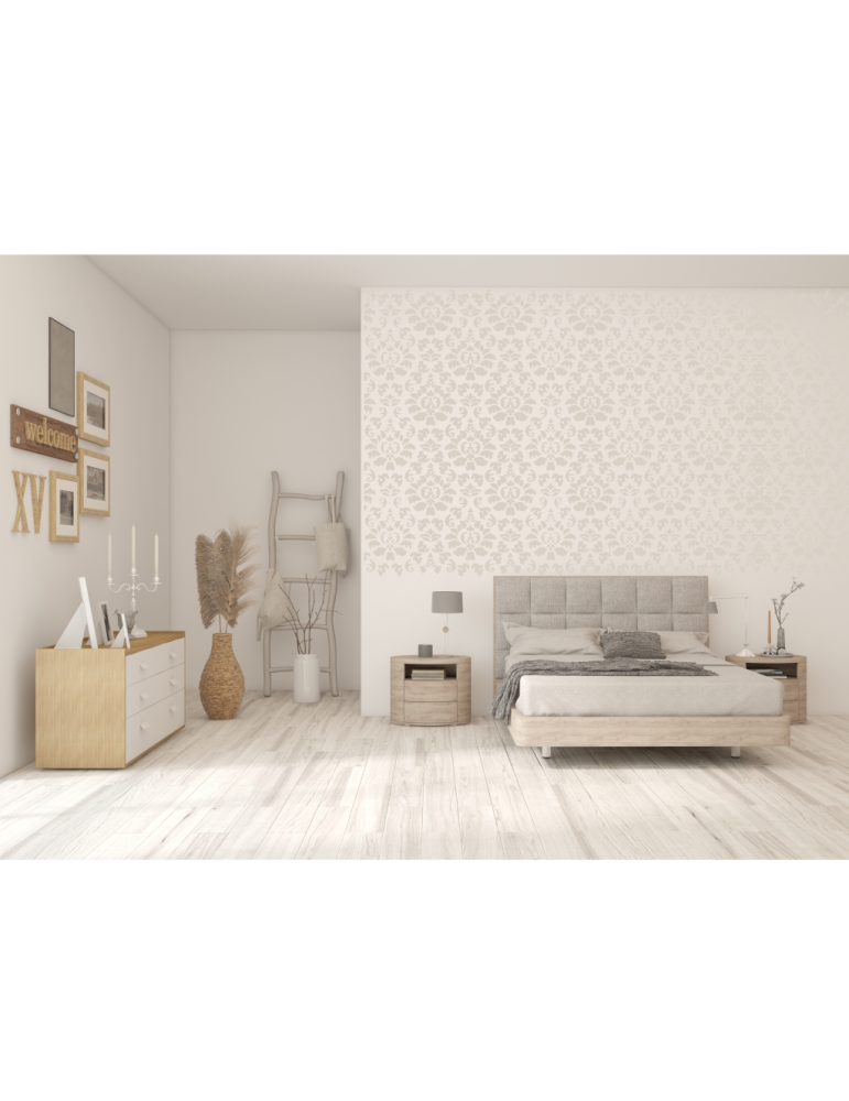 Stencil Vintage Ornament Royal patroon vierkant