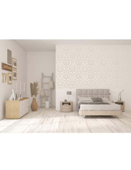 Stencil Vintage Ornament Royal patroon vierkant