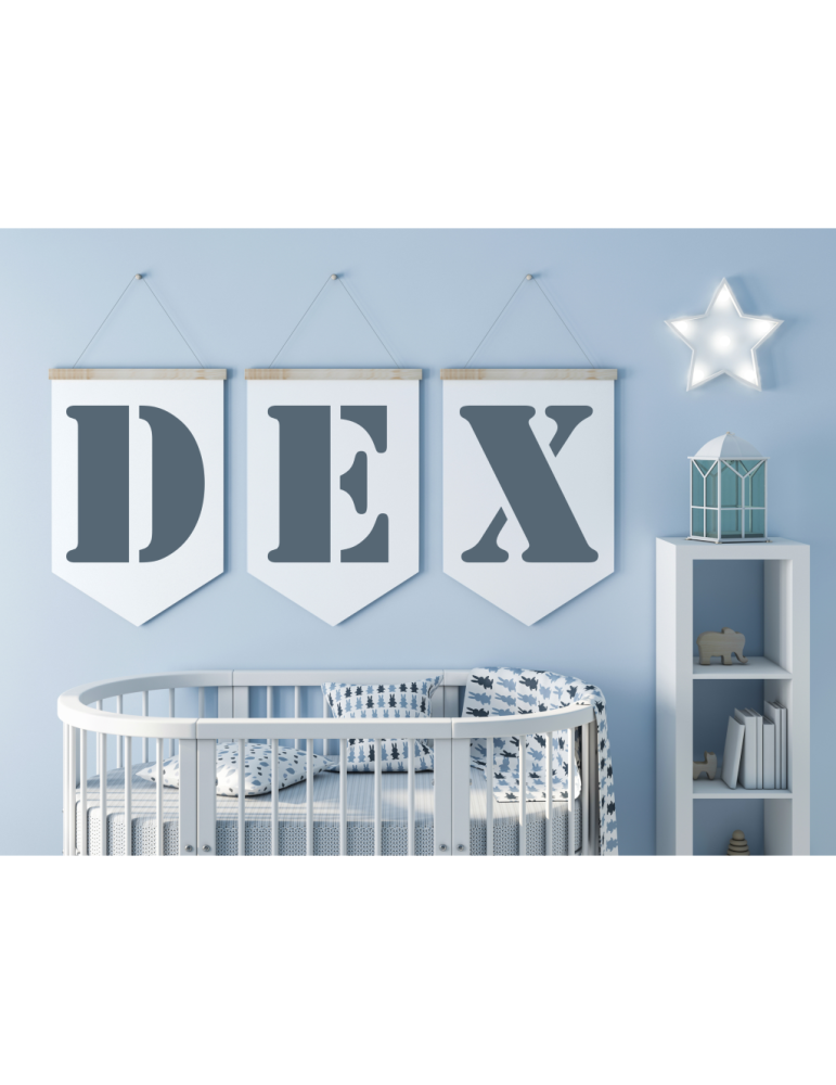 Stencil X - Lettertype Stencil