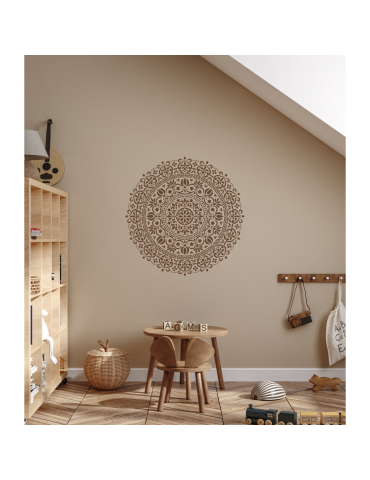 Stencil Mandala Grace rond 2