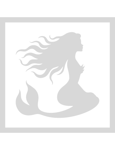 Stencil Mermaid