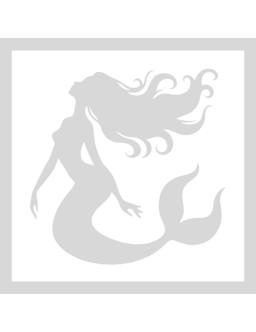 Stencil Mermaid