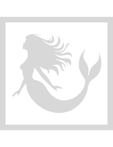 Stencil Mermaid