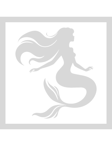Stencil Mermaid