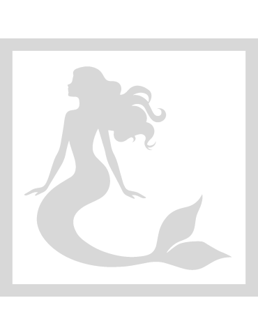Stencil Mermaid