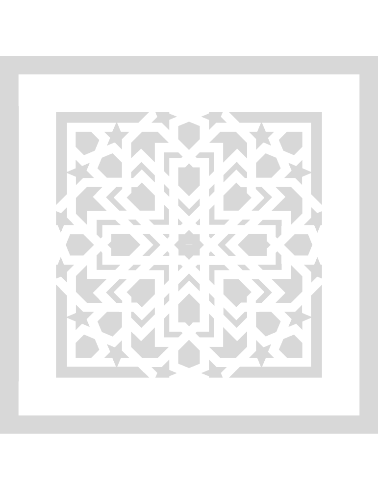 Stencil Arabic Pattern 1