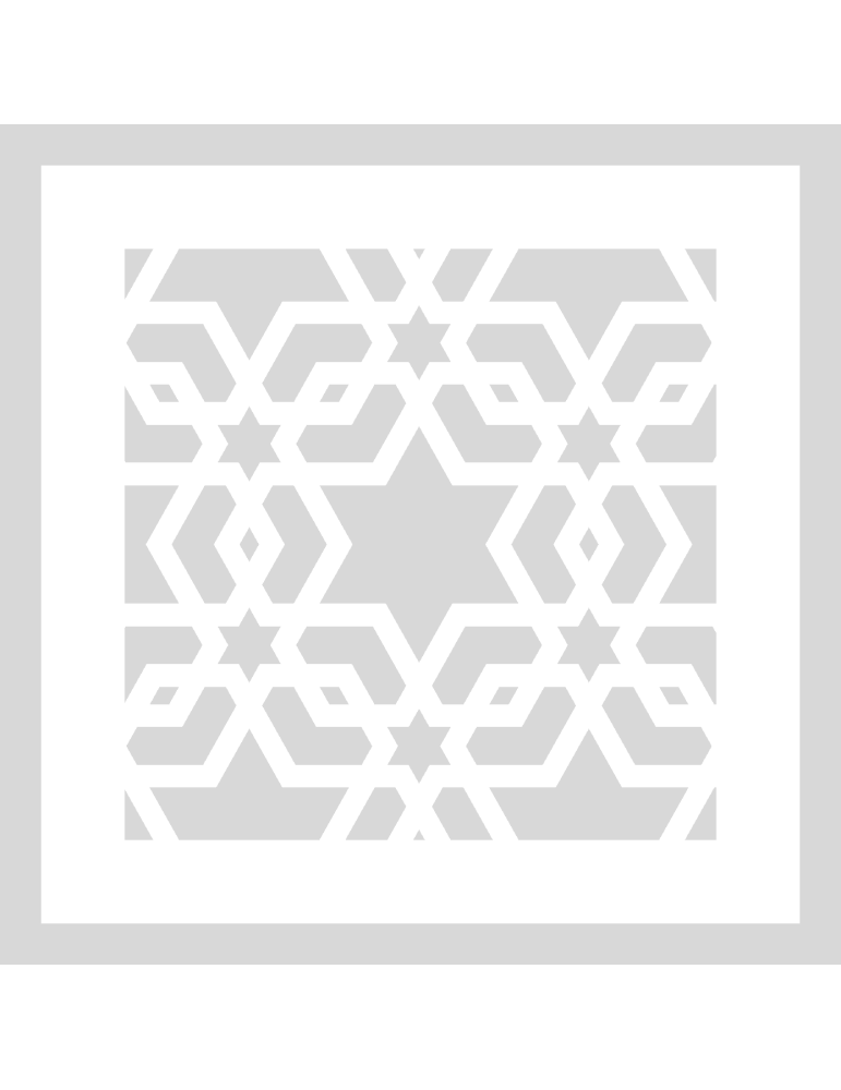 Stencil Arabic Pattern 3